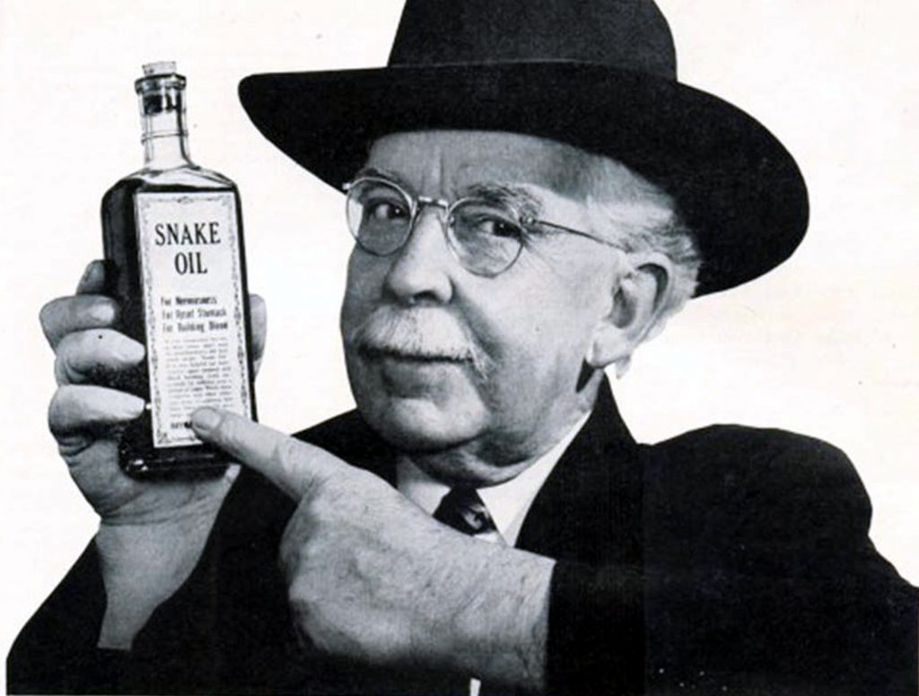 What Was A Snake Oil Salesman